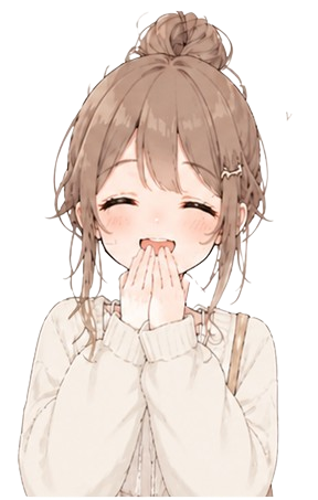 あい:えへへと照れ笑い